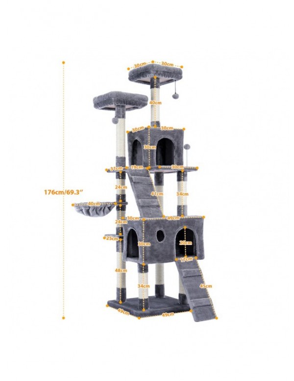   69" Egremont Cat Tree  