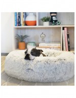 Shag Donut Luxury Plush Cuddler Doughnut